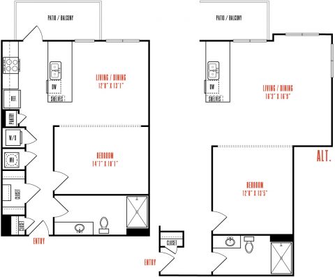 A1B floor Plan