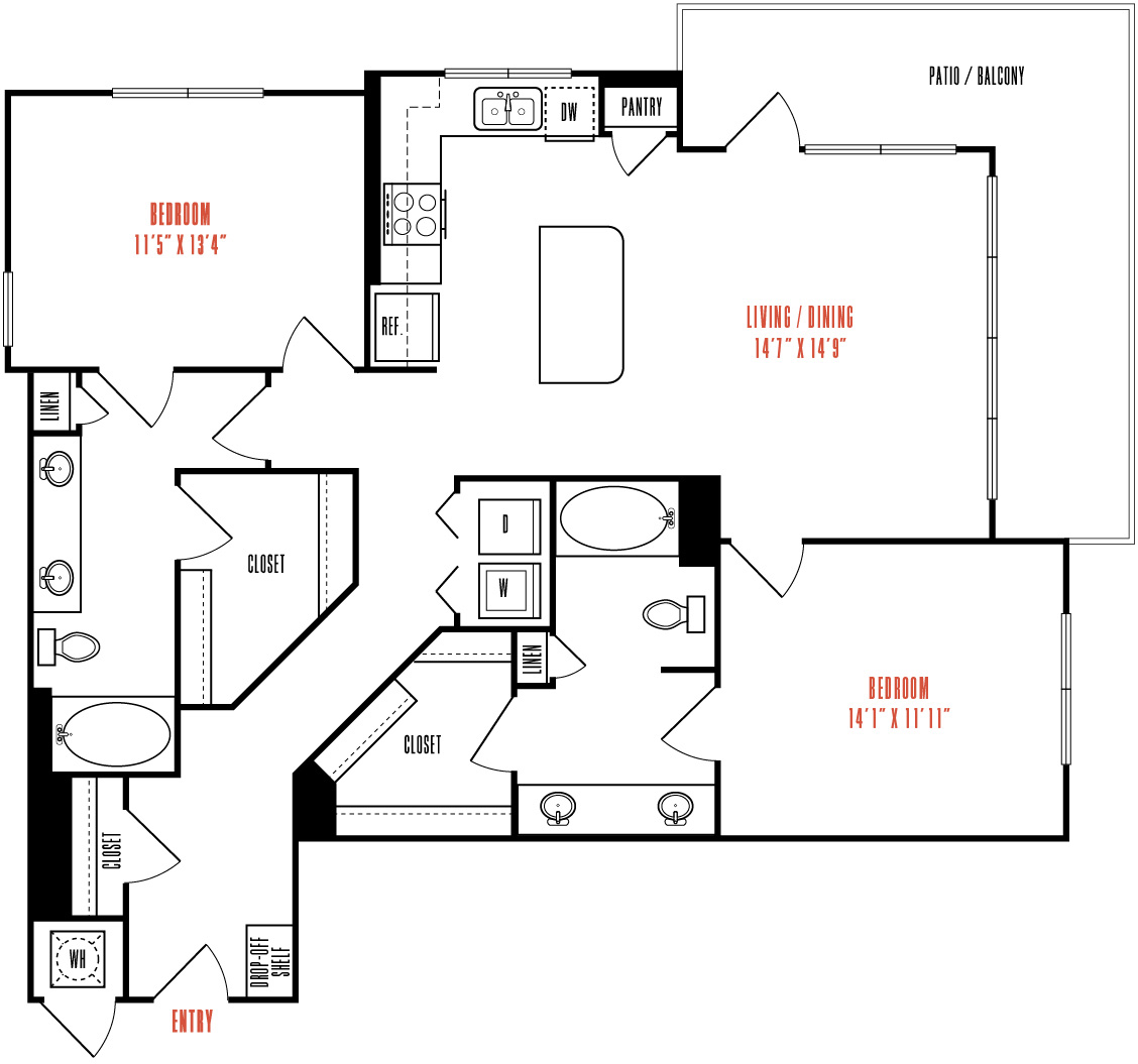B5-1 Floor Plan