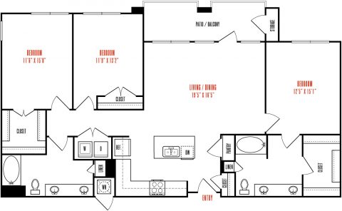 C1 Floor Plan