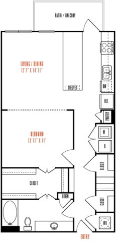 Floor plan A1K